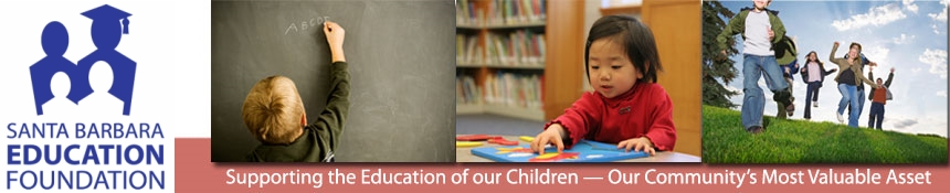 santa barbara education foundation header